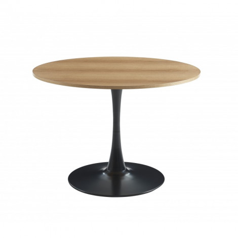 Table à manger MONIKA placage chêne 110cm|Table|Baita Home
