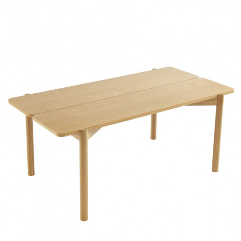 Table à manger AGATA placage chêne 180cm|Table|Baita Home