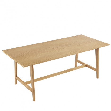 Table à manger PERRETTE placage chêne 200cm|Table|Baita Home