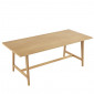 Table à manger PERRETTE placage chêne 200cm|Table|Baita Home
