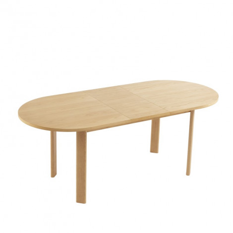 Table à manger extensible ZELIE placage chêne 160 à 200cm|Table|Baita Home