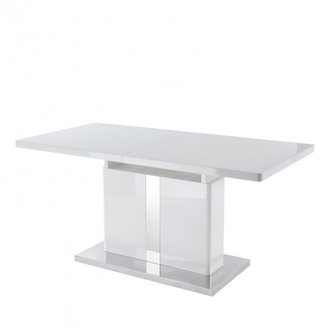 Table extensible JADE laqué blanc brillant 160-220cm|Table|Baita Home