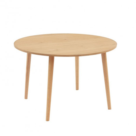 Table à manger ORATELLO placage chêne 120cm|Table|Baita Home