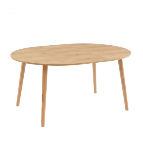 Table extensible ORACLE placage chêne 120-160cm|Table|Baita Home