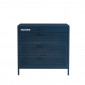 Commode PANTONE métal bleu nuit 4 tiroirs|Commode|Baita Home