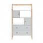Commode TINY blanc 2 portes et 2 tiroirs 80cm|Commode|Baita Home
