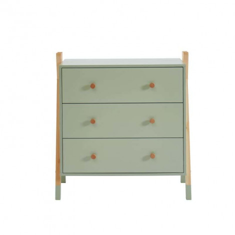 Commode TIPI vert 3 tiroirs 81cm|Commode|Baita Home