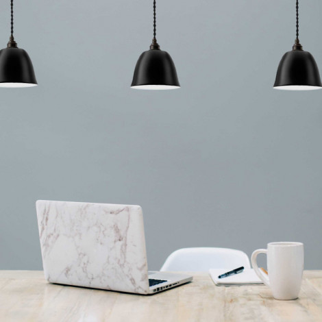 Suspension industrielle cloche noire - Made In France|Suspensions|Lampe Avenue Suspension industrielle cloche noire - Made In France|Suspensions|Lampe Avenue