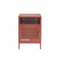 Table de chevet PANTONE métal terracotta 40cm|Chevet|Baita Home