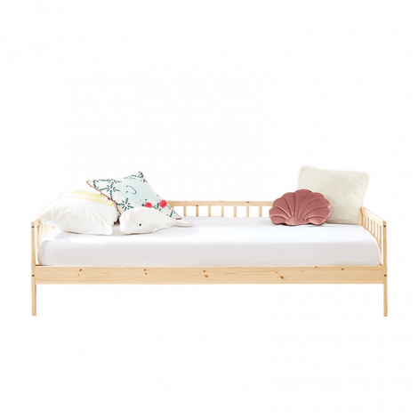 Lit enfant LOU pin massif 90x190 sommier inclus|Lit|Baita Home