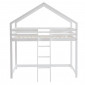 Lit mezzanine TINY pin blanc 90x190 sommier inclus|Lit|Baita Home