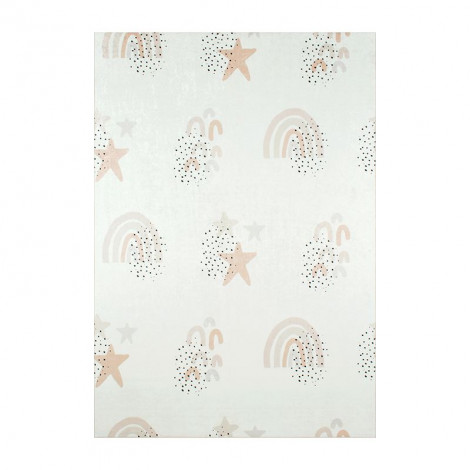 Tapis NOE crème motif étoiles 80x150 cm|Tapis|Baita Home