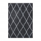 Tapis THEA anthracite motif losange 200x280 cm|Tapis|Baita Home