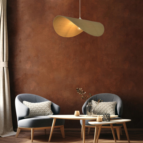 Suspension capeline en raphia|Suspensions|Lampe Avenue Suspension capeline en raphia|Suspensions|Lampe Avenue