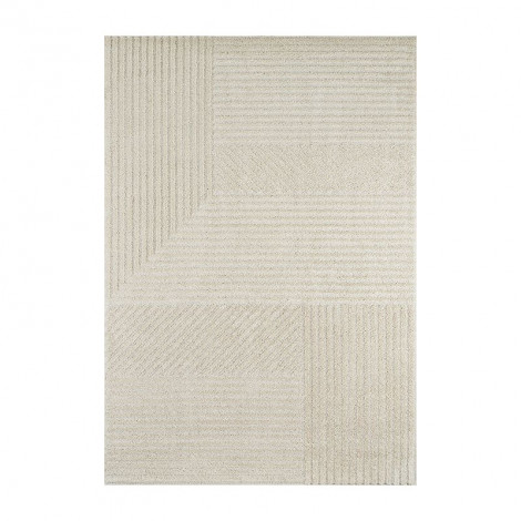 Tapis Ella crème motif linéaire 120x170 cm|Tapis|Baita Home