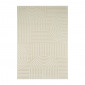 Tapis Olga crème motif en relief 80x150 cm|Tapis|Baita Home