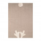 Tapis MALO beige motif cerf 120x170 cm|Tapis|Baita Home