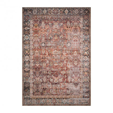 Tapis ERA rouge motifs orientaux 80x150 cm|Tapis|Baita Home
