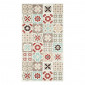 Tapis de cuisine YARA multi couleurs motif carreaux de ciment 80x150cm|Tapis|Baita Home