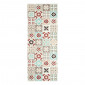 Tapis de cuisine YARA multi couleurs motif carreaux de ciment 70x180cm|Tapis|Baita Home