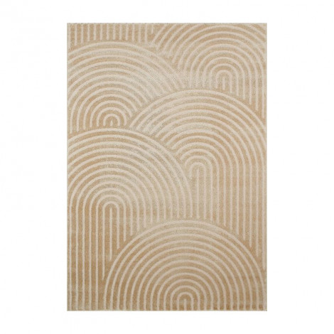 Tapis Olga beige motif arc en ciel 200x290 cm|Tapis|Baita Home