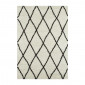 Tapis THEA crème motif losange 80x140 cm|Tapis|Baita Home