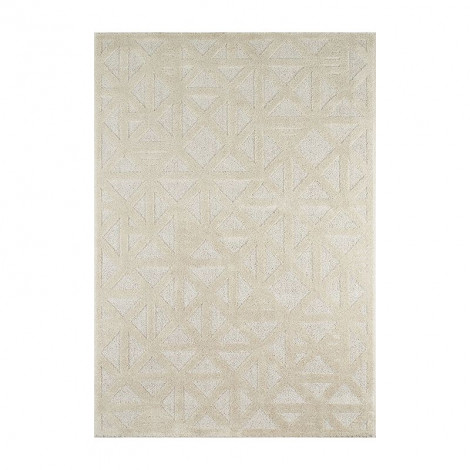 Tapis Ella crème motif géométrique 80x150 cm|Tapis|Baita Home