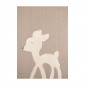 Tapis MALO beige motif faon 80x150 cm|Tapis|Baita Home