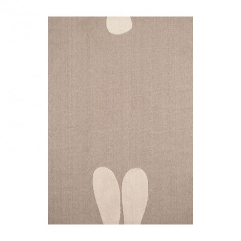 Tapis MALO beige motif lapin 80x150 cm|Tapis|Baita Home