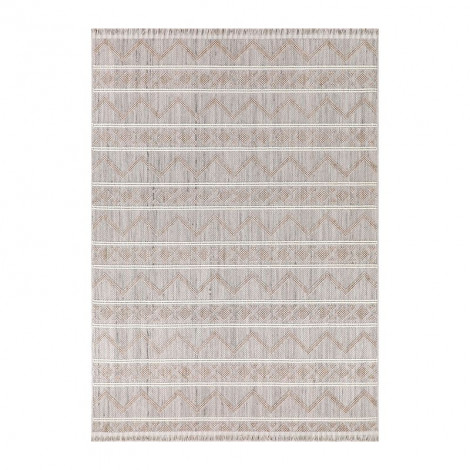 Tapis KUTA beige motif géométrique 80x150 cm|Tapis|Baita Home