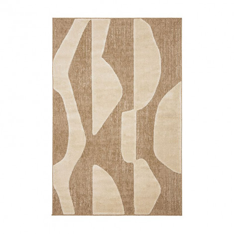 Tapis PIA blanc motif abstrait 80x150 cm|Tapis|Baita Home
