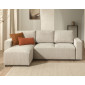 Livy - canapé d'angle convertible et coffre - réversible - en velours côtelé - 4 places|Canape|BestMobilier