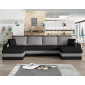 Valos - canapé panoramique en U - 7 places - convertible avec coffre - en velours|Canape|BestMobilier