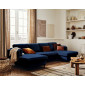 Brooke - canapé panoramique en U - 7 places - convertible avec coffre - en velours|Canape|BestMobilier