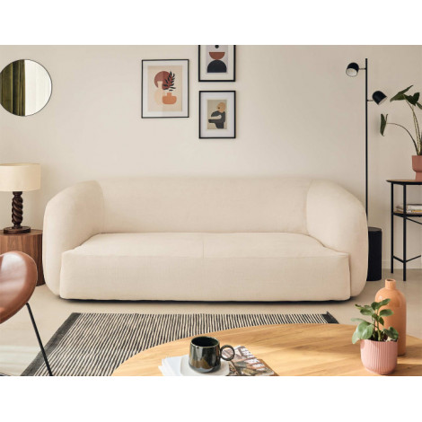 Ernee - canapé 3 places - en velours|Canape|BestMobilier