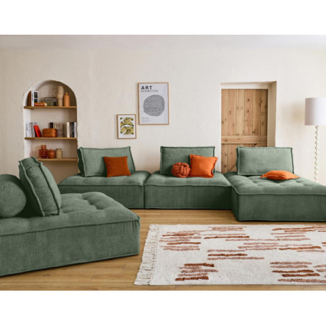 Marisol - module d'assise - velours texturé|Canape|BestMobilier