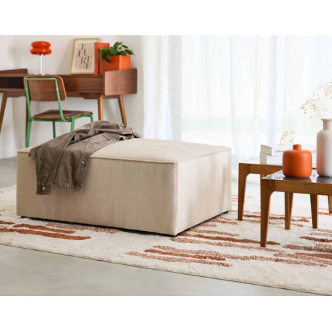Topaze - pouf - en tissu|Banquettes / Bancs / Poufs|BestMobilier