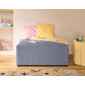 Topaze - pouf - en velours texturé|Banquettes / Bancs / Poufs|BestMobilier