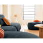Santorini - pouf modulable - en tissu texturé|Canape|BestMobilier