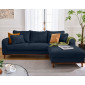 Albane - canapé d'angle droit - 4 places - en velours côtelé|Canape|BestMobilier