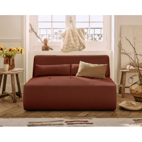 Onyx - canapé droit 2 places - en tissu mailles 3D|Canape|BestMobilier