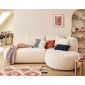 Santorini - canapé modulable d'angle droit - 4 places - en tissu texturé|Canape|BestMobilier