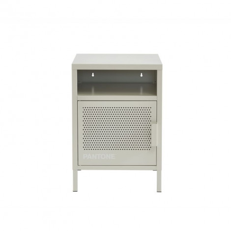 Table de chevet PANTONE métal beige sable l40cm|Chevet|Baita Home