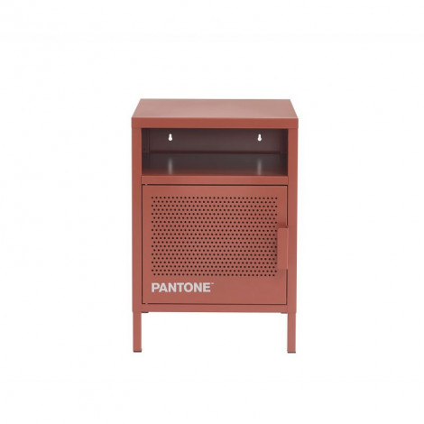 Table de chevet PANTONE métal terracotta l40cm|Chevet|Baita Home
