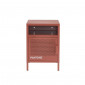 Table de chevet PANTONE métal terracotta l40cm|Chevet|Baita Home
