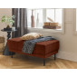 Charlie - pouf - pieds hauts - en velours côtelé|Banquettes / Bancs / Poufs|BestMobilier