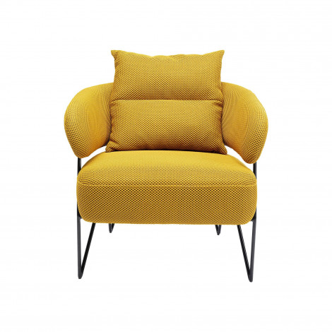 Fauteuil Peppo jaune Kare Design|Fauteuil / Chauffeuse|Kare
