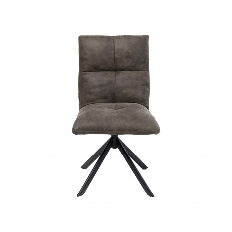 Chaise pivotante Toronto grise Kare Design|Chaise|Kare