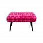 Banc Weave velours rose Kare Design|Banquettes / Bancs / Poufs|Kare