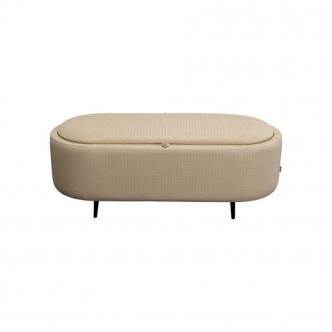 Banc-coffre Venezia crème Kare Design|Banquettes / Bancs / Poufs|Kare